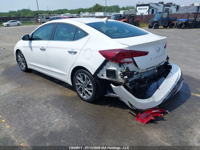 12645911 :رقم المزاد ، KMHD84LFXLU922799 vin ، 2020 Hyundai Elantra Sel/value/limited مزاد بيع