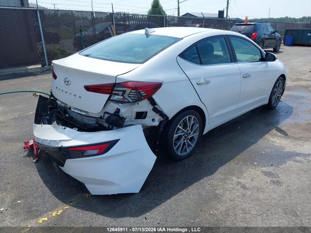 12645911 :رقم المزاد ، KMHD84LFXLU922799 vin ، 2020 Hyundai Elantra Sel/value/limited مزاد بيع