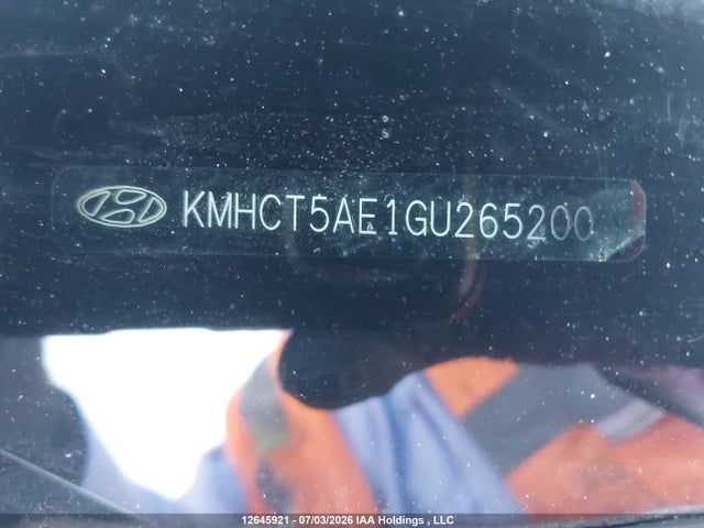 Продаж на аукціоні авто 2016 Hyundai Accent Se, vin: KMHCT5AE1GU265200, номер лоту: 12645921