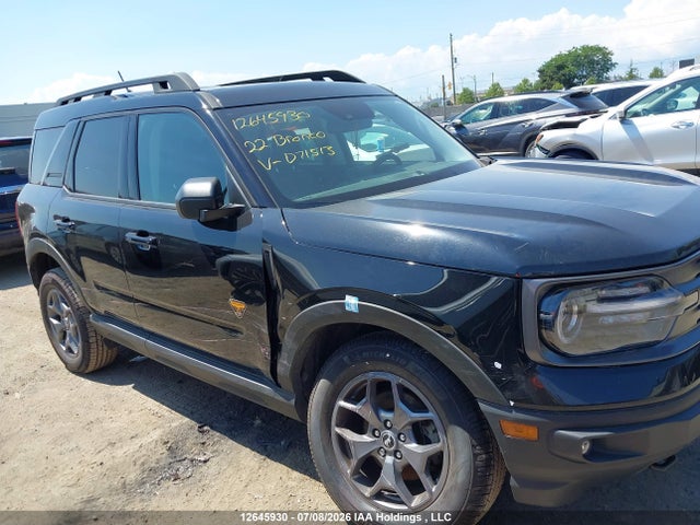 12645930 :رقم المزاد ، 3FMCR9D93NRD71513 vin ، 2022 Ford Bronco Sport Badlands مزاد بيع