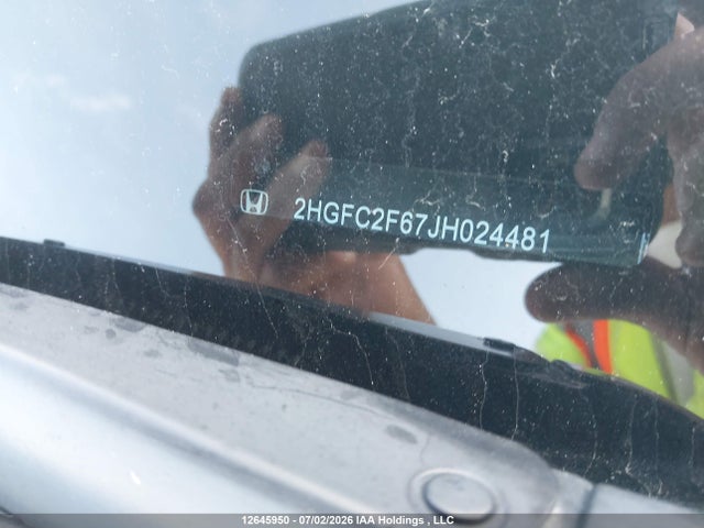 Honda CIVIC SE 2018 2HGFC2F67JH024481 Image 18