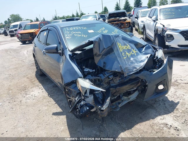 Auction sale of the 2015 Toyota Corolla L/le/le Pls/prm/s/s Pls, vin: 2T1BURHEXFC450951, lot number: 12645970