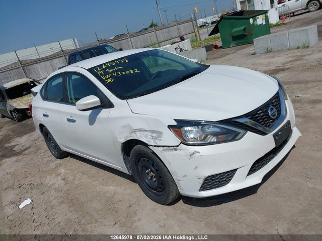 Продажа на аукционе авто 2019 Nissan Sentra S/sv/sr/sl, vin: 3N1AB7AP6KY432882, номер лота: 12645978