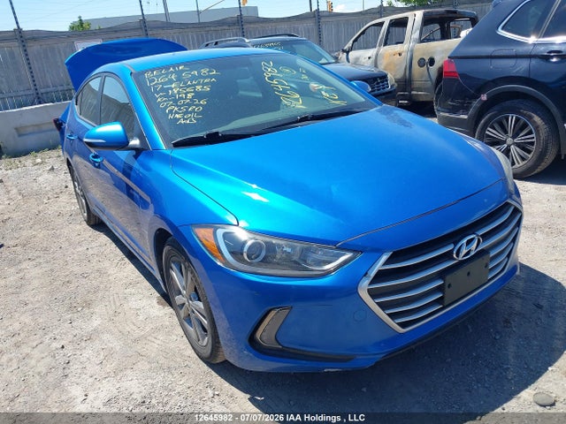12645982 :رقم المزاد ، KMHD84LF2HU185685 vin ، 2017 Hyundai Elantra مزاد بيع