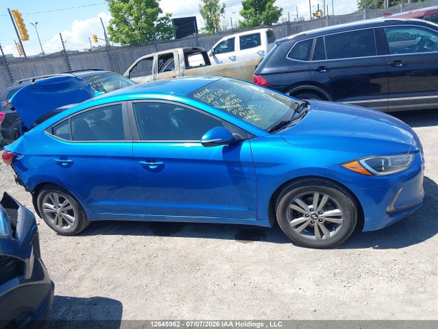 12645982 :رقم المزاد ، KMHD84LF2HU185685 vin ، 2017 Hyundai Elantra مزاد بيع