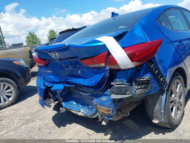 12645982 :رقم المزاد ، KMHD84LF2HU185685 vin ، 2017 Hyundai Elantra مزاد بيع