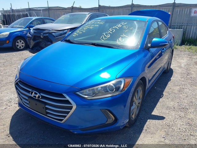 12645982 :رقم المزاد ، KMHD84LF2HU185685 vin ، 2017 Hyundai Elantra مزاد بيع