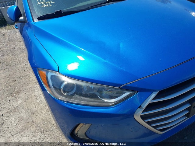 12645982 :رقم المزاد ، KMHD84LF2HU185685 vin ، 2017 Hyundai Elantra مزاد بيع