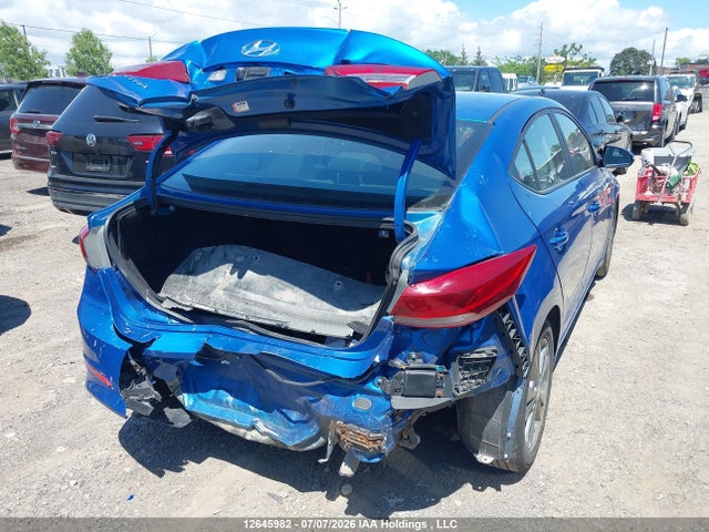 12645982 :رقم المزاد ، KMHD84LF2HU185685 vin ، 2017 Hyundai Elantra مزاد بيع