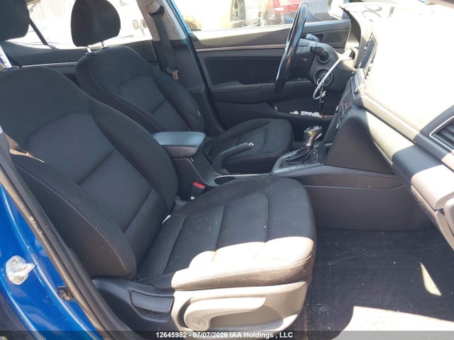 12645982 :رقم المزاد ، KMHD84LF2HU185685 vin ، 2017 Hyundai Elantra مزاد بيع