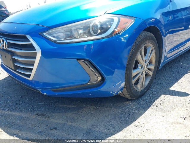 12645982 :رقم المزاد ، KMHD84LF2HU185685 vin ، 2017 Hyundai Elantra مزاد بيع