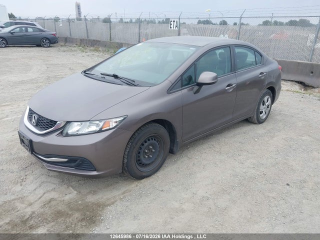 2013 Honda Civic Lx მანქანა იყიდება აუქციონზე, vin: 2HGFB2F4XDH032452, აუქციონის ნომერი: 12645986