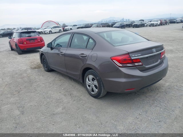 2013 Honda Civic Lx მანქანა იყიდება აუქციონზე, vin: 2HGFB2F4XDH032452, აუქციონის ნომერი: 12645986
