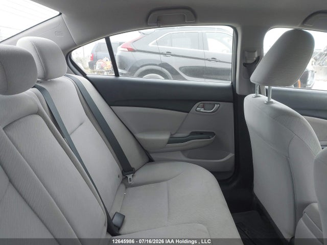 2013 Honda Civic Lx მანქანა იყიდება აუქციონზე, vin: 2HGFB2F4XDH032452, აუქციონის ნომერი: 12645986