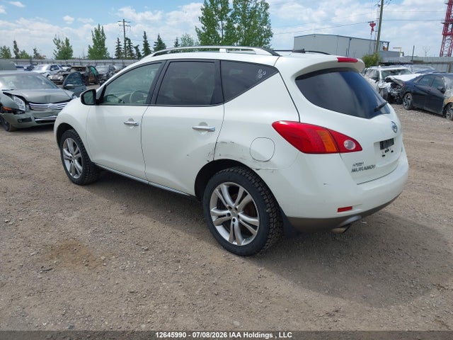 12645990 :رقم المزاد ، JN8AZ18W19W147810 vin ، 2009 Nissan Murano Le مزاد بيع