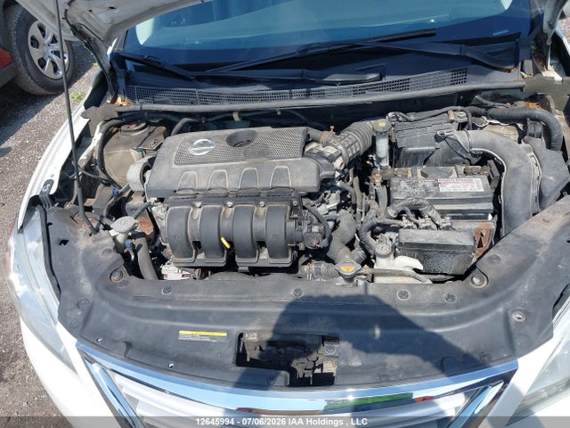 2013 Nissan Sentra 1.8 S/1.8 Sv მანქანა იყიდება აუქციონზე, vin: 3N1AB7APXDL750410, აუქციონის ნომერი: 12645994