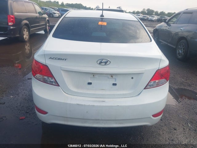 12646012 :رقم المزاد ، KMHCU4AE5CU078432 vin ، 2012 Hyundai Accent Gls مزاد بيع
