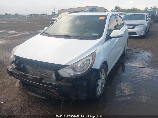 12646012 :رقم المزاد ، KMHCU4AE5CU078432 vin ، 2012 Hyundai Accent Gls مزاد بيع