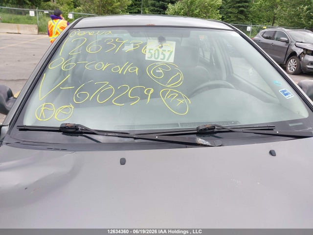 Aukcja sprzedaży 2006 Toyota Corolla Ce/le/sport, vin: 2T1BR32E36C670259, numer aukcji: 12634360