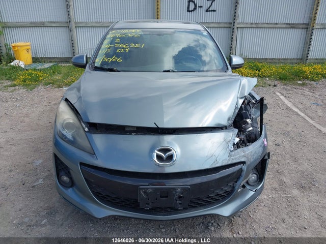 2012 Mazda 3 S მანქანა იყიდება აუქციონზე, vin: JM1BL1W5XC1566321, აუქციონის ნომერი: 12646026