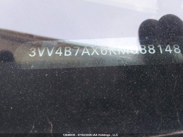 12646030 :رقم المزاد ، 3VV4B7AX6KM088148 vin ، 2019 Volkswagen Tiguan Sel Premium/sel Premium R-line مزاد بيع