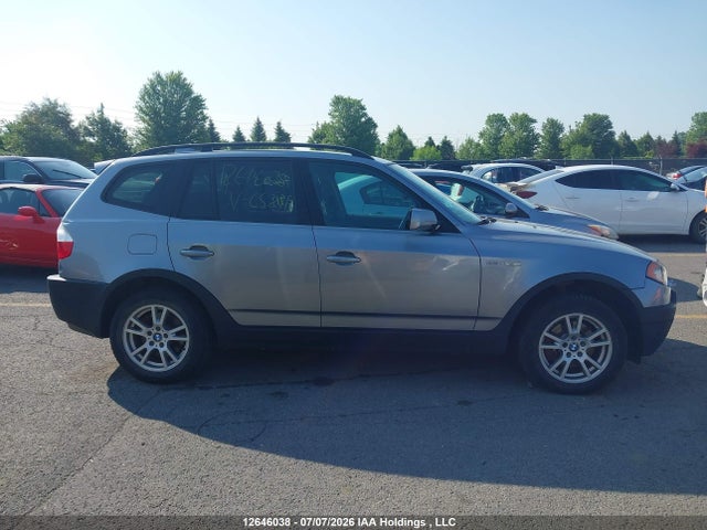 2006 Bmw X3 2.5i მანქანა იყიდება აუქციონზე, vin: WBXPA73406WC52913, აუქციონის ნომერი: 12646038