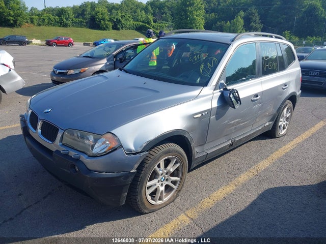 2006 Bmw X3 2.5i მანქანა იყიდება აუქციონზე, vin: WBXPA73406WC52913, აუქციონის ნომერი: 12646038