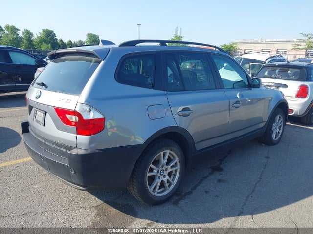 2006 Bmw X3 2.5i მანქანა იყიდება აუქციონზე, vin: WBXPA73406WC52913, აუქციონის ნომერი: 12646038