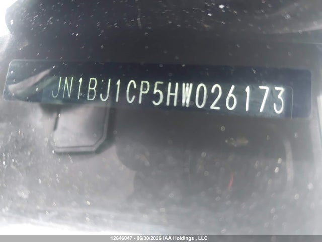 Aukcja sprzedaży 2017 Nissan Qashqai S/sv, vin: JN1BJ1CP5HW026173, numer aukcji: 12646047