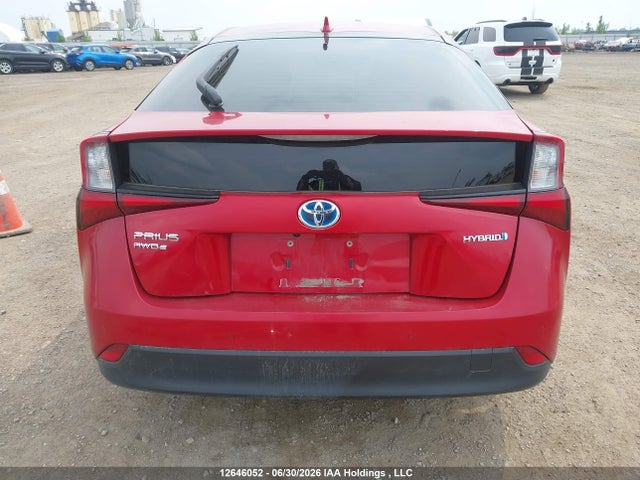 2019 Toyota Prius მანქანა იყიდება აუქციონზე, vin: JTDL9RFU7K3001830, აუქციონის ნომერი: 12646052