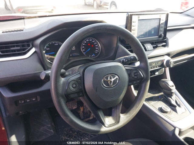 12646053 :رقم المزاد ، 2T3BWRFV9LW101570 vin ، 2020 Toyota Rav4 Hybrid Le مزاد بيع