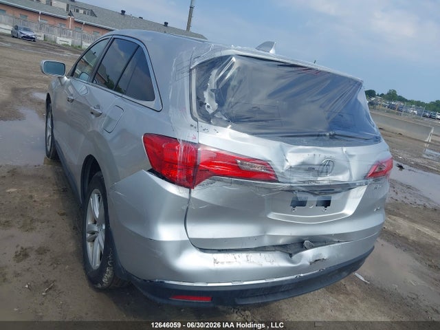 2015 Acura Rdx Tech Package მანქანა იყიდება აუქციონზე, vin: 5J8TB4H52FL804064, აუქციონის ნომერი: 12646059