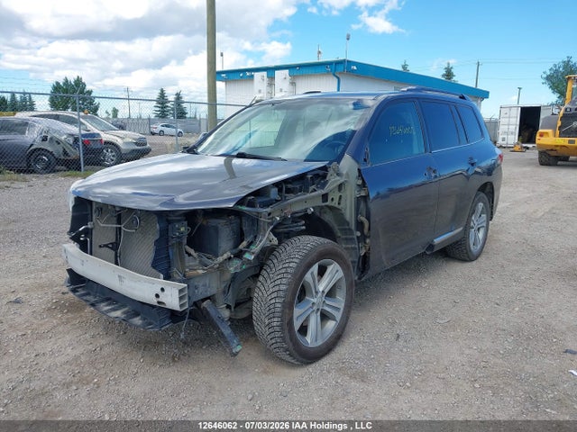 2012 Toyota Highlander Se მანქანა იყიდება აუქციონზე, vin: 5TDBK3EH8CS111593, აუქციონის ნომერი: 12646062