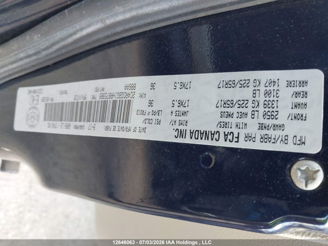 Auction sale of the 2017 Dodge Grand Caravan Se, vin: 2C4RDGBG1HR875989, lot number: 12646063