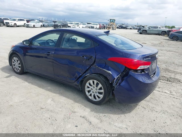 Продажа на аукционе авто 2013 Hyundai Elantra Gl, vin: 5NPDH4AE1DH251288, номер лота: 12646064