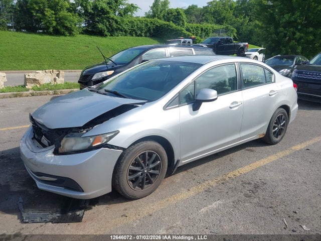 Продаж на аукціоні авто 2013 Honda Civic Lx, vin: 2HGFB2F47DH015544, номер лоту: 12646072