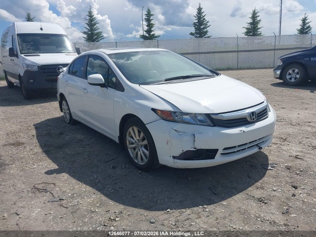 2012 Honda Civic Exl მანქანა იყიდება აუქციონზე, vin: 2HGFB2F9XCH111937, აუქციონის ნომერი: 12646077