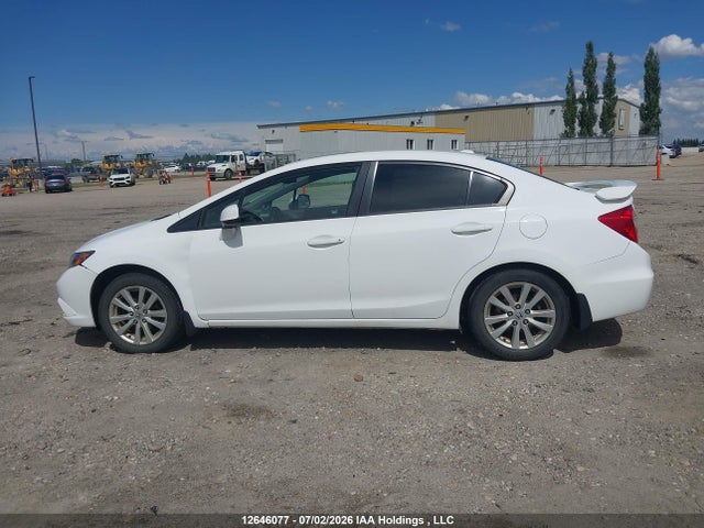2012 Honda Civic Exl მანქანა იყიდება აუქციონზე, vin: 2HGFB2F9XCH111937, აუქციონის ნომერი: 12646077