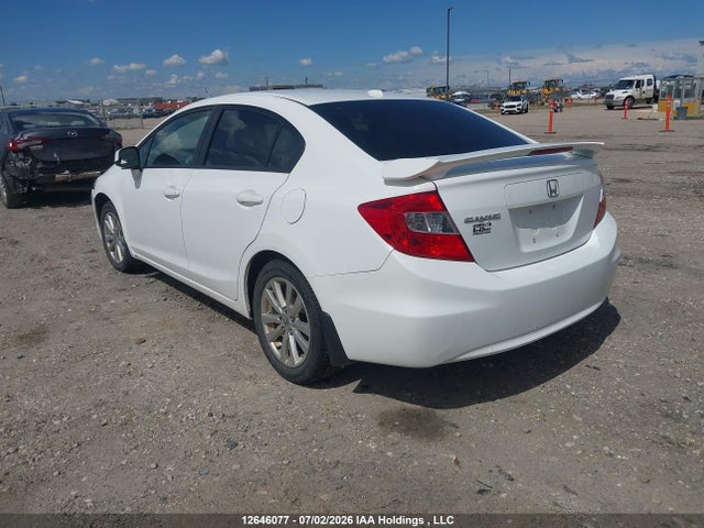 2012 Honda Civic Exl მანქანა იყიდება აუქციონზე, vin: 2HGFB2F9XCH111937, აუქციონის ნომერი: 12646077