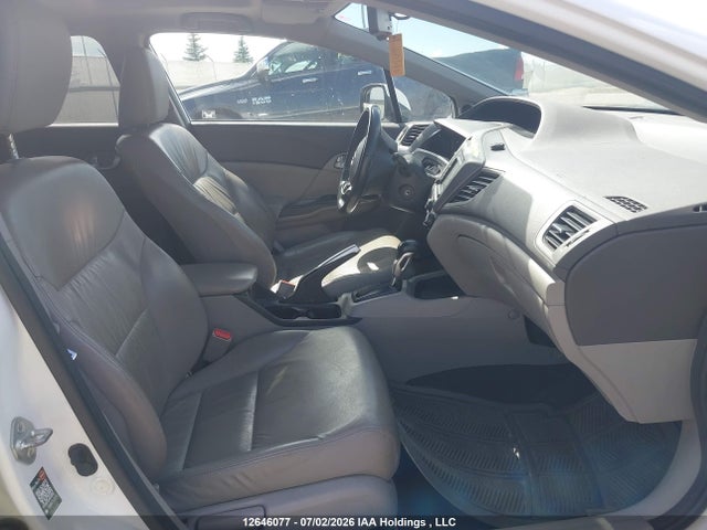 2012 Honda Civic Exl მანქანა იყიდება აუქციონზე, vin: 2HGFB2F9XCH111937, აუქციონის ნომერი: 12646077
