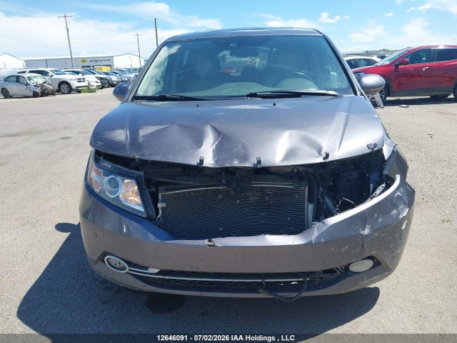 2015 Honda Odyssey Touring მანქანა იყიდება აუქციონზე, vin: 5FNRL5H91FB507787, აუქციონის ნომერი: 12646091