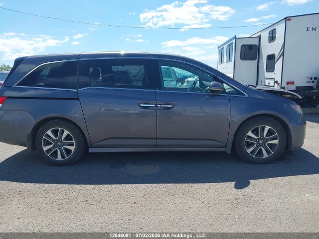 2015 Honda Odyssey Touring მანქანა იყიდება აუქციონზე, vin: 5FNRL5H91FB507787, აუქციონის ნომერი: 12646091