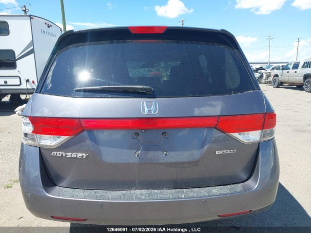 2015 Honda Odyssey Touring მანქანა იყიდება აუქციონზე, vin: 5FNRL5H91FB507787, აუქციონის ნომერი: 12646091