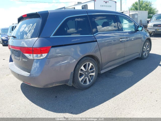 2015 Honda Odyssey Touring მანქანა იყიდება აუქციონზე, vin: 5FNRL5H91FB507787, აუქციონის ნომერი: 12646091