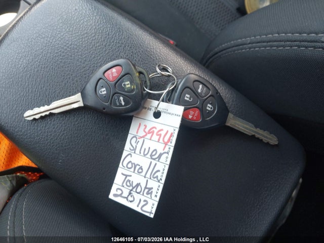 Продаж на аукціоні авто 2012 Toyota Corolla S/le, vin: 2T1BU4EE9CC798565, номер лоту: 12646105