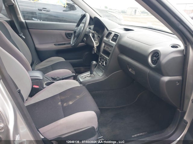 12646136 :رقم المزاد ، JF1GG61667H813098 vin ، 2007 Subaru Impreza مزاد بيع