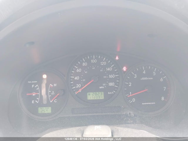 12646136 :رقم المزاد ، JF1GG61667H813098 vin ، 2007 Subaru Impreza مزاد بيع