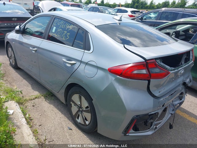 2017 Hyundai Ioniq Hybrid Se მანქანა იყიდება აუქციონზე, vin: KMHC85LC0HU021763, აუქციონის ნომერი: 12646143