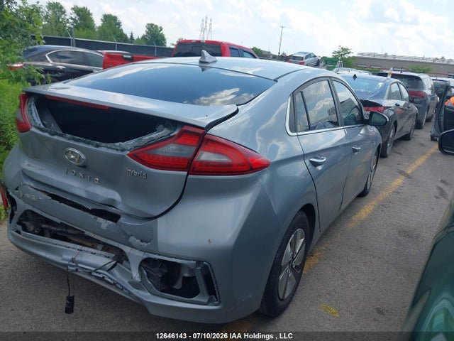 2017 Hyundai Ioniq Hybrid Se მანქანა იყიდება აუქციონზე, vin: KMHC85LC0HU021763, აუქციონის ნომერი: 12646143