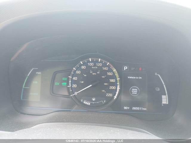 2017 Hyundai Ioniq Hybrid Se მანქანა იყიდება აუქციონზე, vin: KMHC85LC0HU021763, აუქციონის ნომერი: 12646143